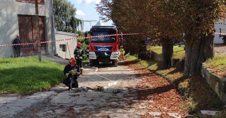 Grupa Ratownictwa Chemiczno – Ekologicznego na terenie Porcelany Ćmielów [Galeria]