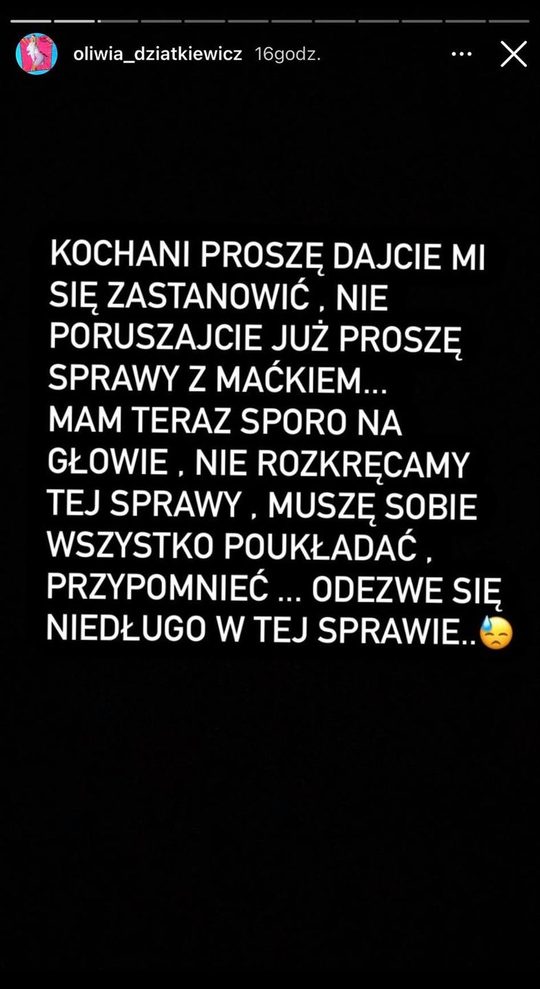 "Warsaw Shore". Maciej Szczukiewicz masturbował się przy śpiącej Oliwii Dziatkiewicz