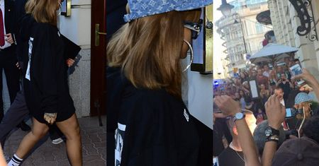 Tłumy fanów przywitały Rihannę w Warszawie (ZDJĘCIA)