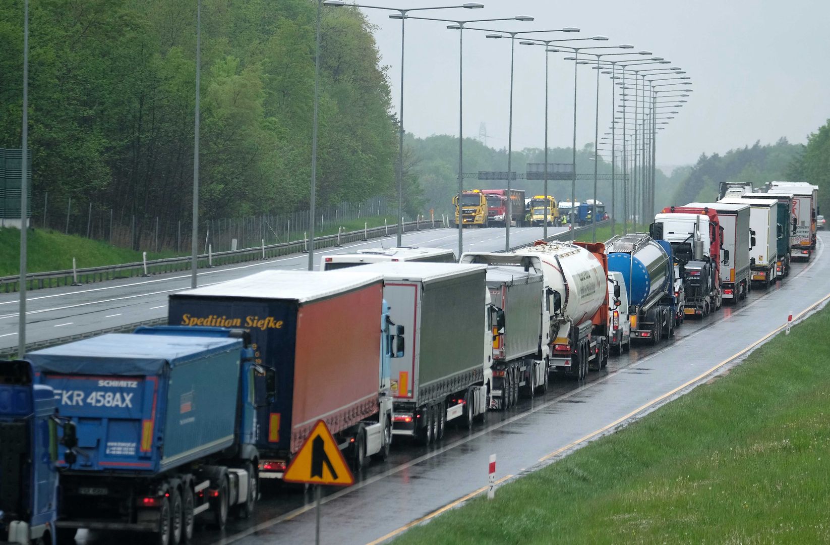 Katowice. Poważny wypadek na A4. Trasa była zablokowana