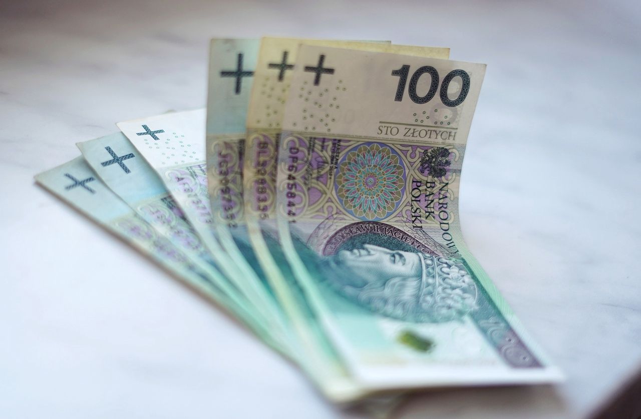 złoty, banknoty