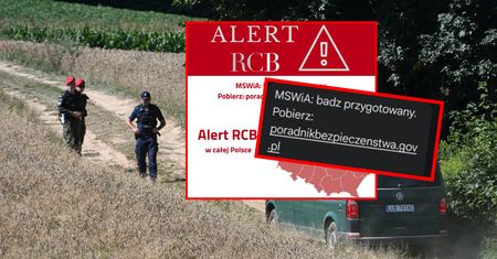 Wpadka RCB. Link do "Poradnika Bezpieczeństwa", który nie działa