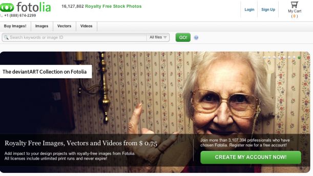 Fotolia i DeviantART wprowadzają Kolekcję DeviantART 1