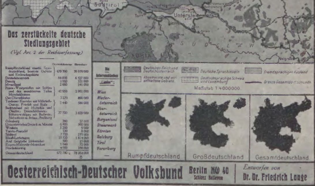 Lata 20. XX wieku: "Istota dążeń Berlina" względem ziem polskich