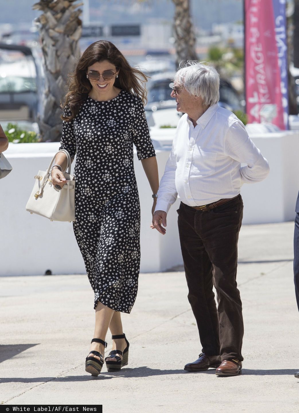 
Bernie Ecclestone z żoną