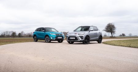 Porównanie: SsangYong Tivoli 1.5 Turbo kontra Suzuki Vitara 1.5 Strong Hybrid. Dwa crossovery za ok. 100 tys. zł