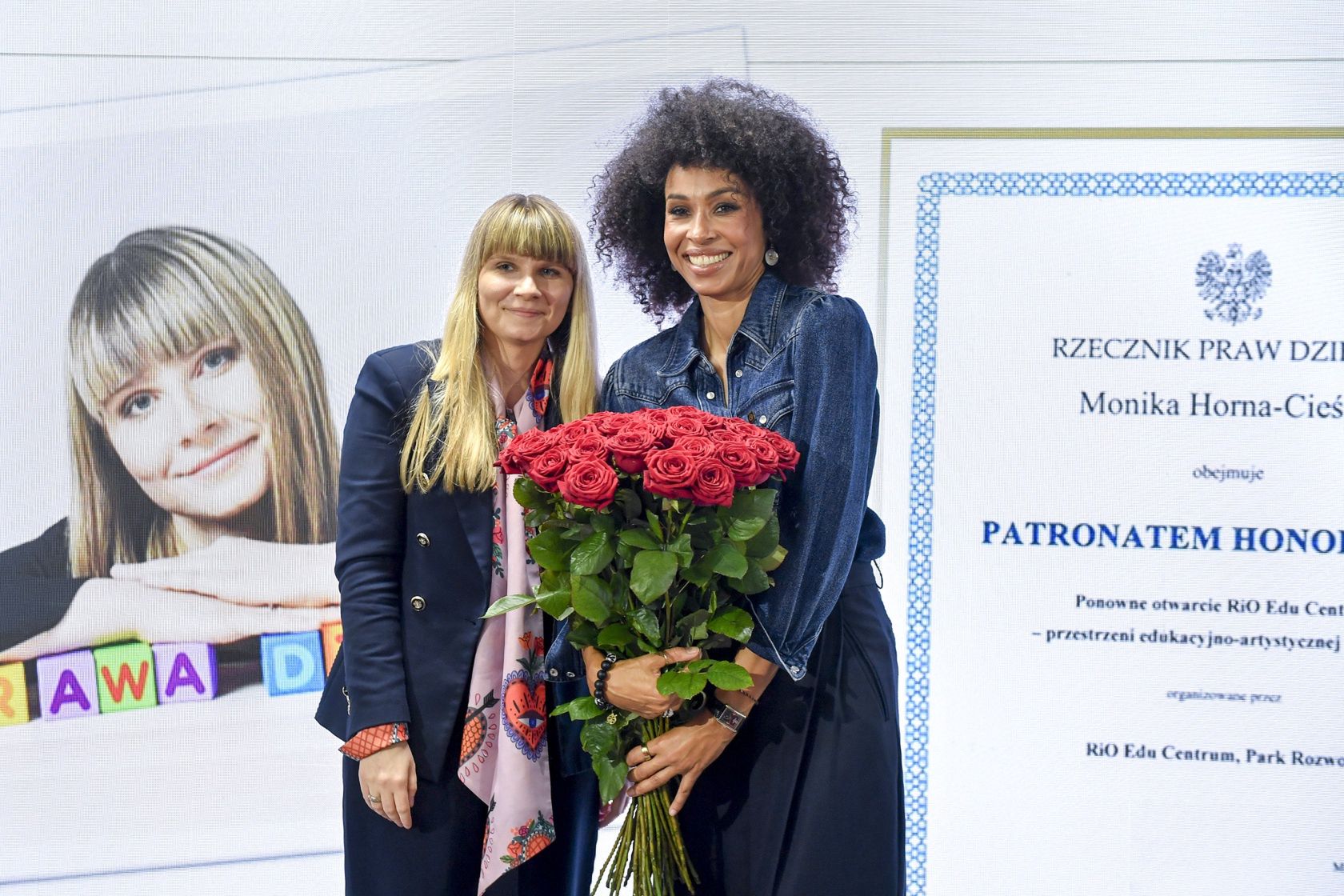 Omenaa Mensah i Monika Horna-Cieślak