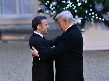 Macron przyjechał do USA. Trwają rozmowy o Ukrainie