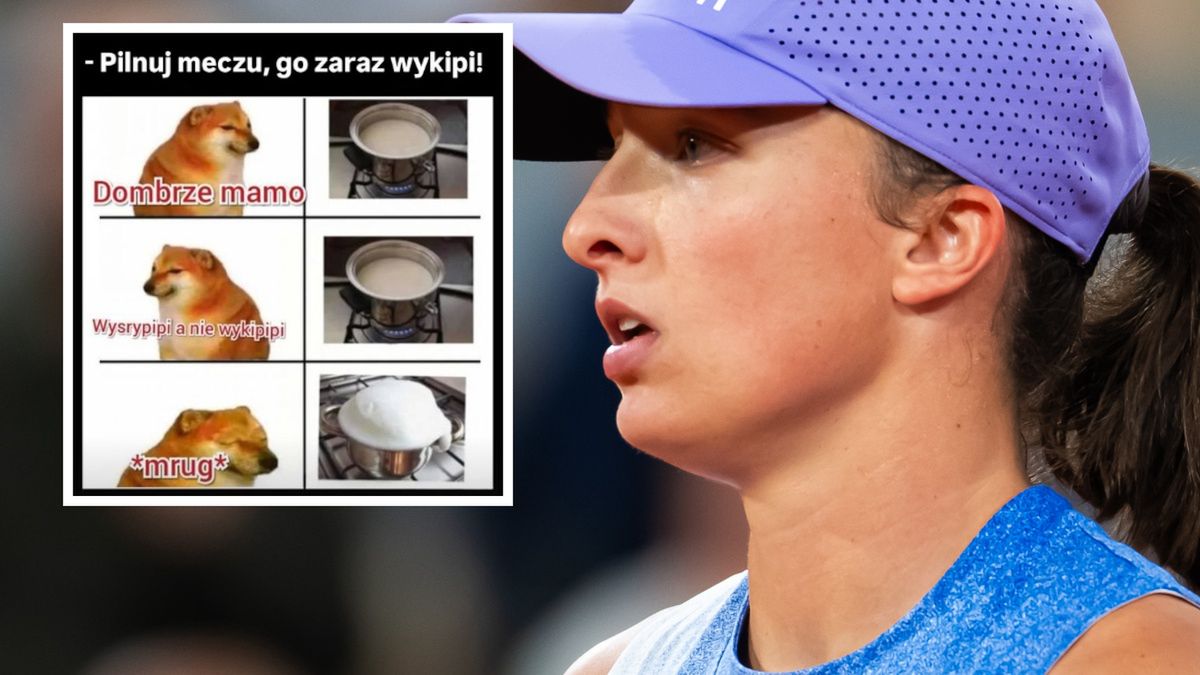Iga Świątek odpadła w półfinale Rolanda Garrosa. Internauci zareagowali w swoim stylu [MEMY]