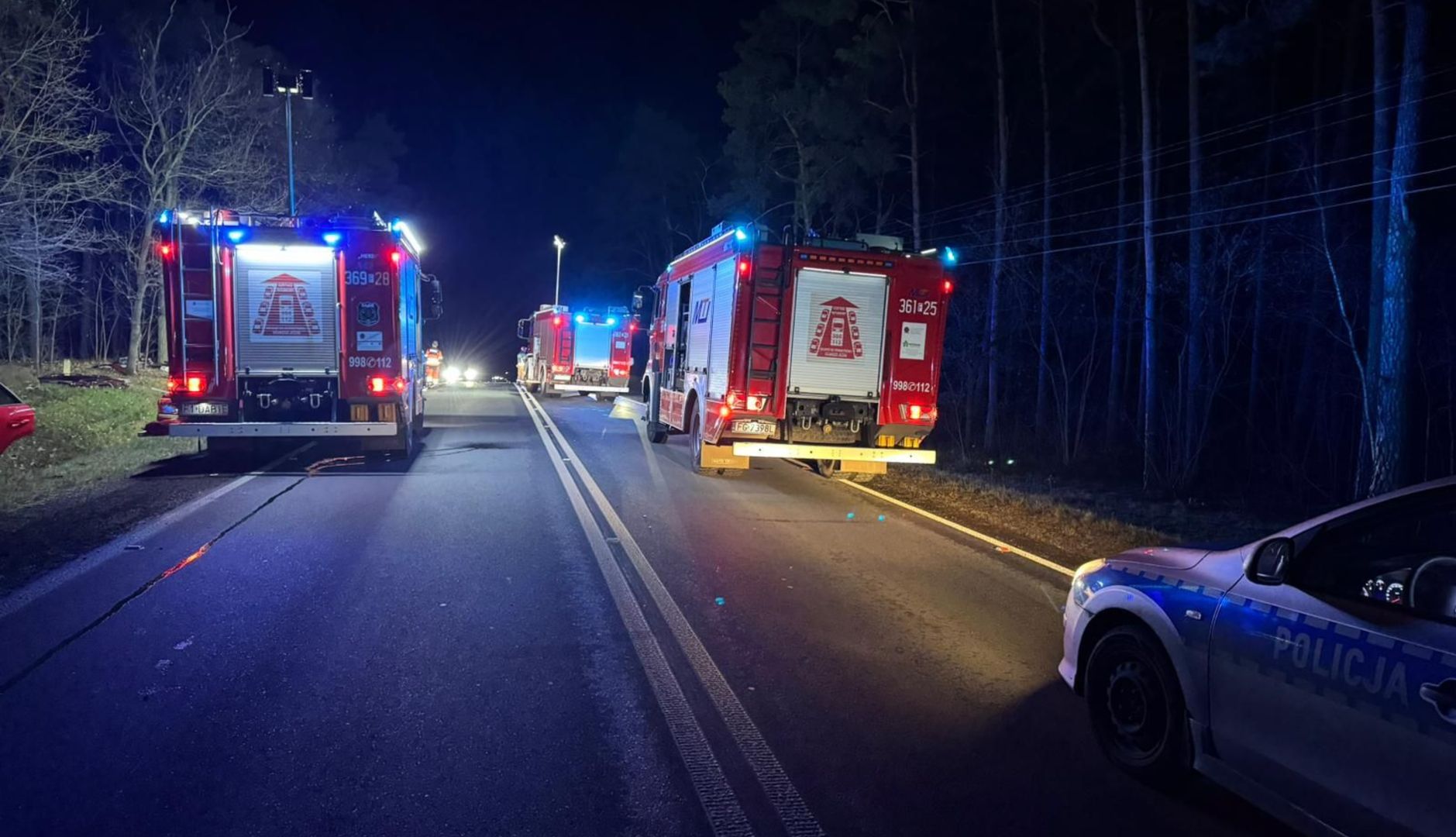 Tragiczny wypadek. Nie żyje kobieta, dzieci w ciężkim stanie