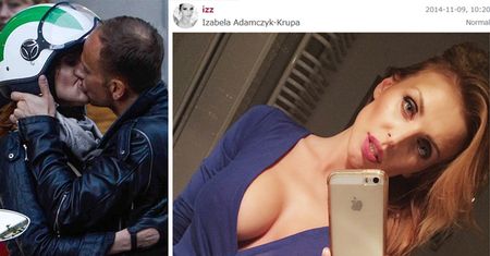 Żona Dariusza K. pokazuje pierś po ślubie!