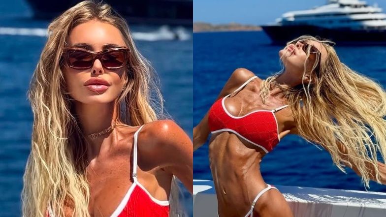 Julia Dybowska prezentuje ultraszczupłe ciało w bikini