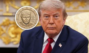 Złota moneta z Donaldem Trumpem. Tak będzie wyglądać jednodolarówka