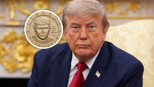 Złota moneta z Donaldem Trumpem. Tak będzie wyglądać jednodolarówka