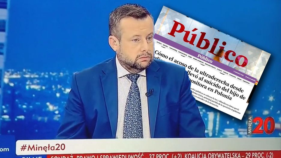 Zagraniczne media o postawie TVP Info
