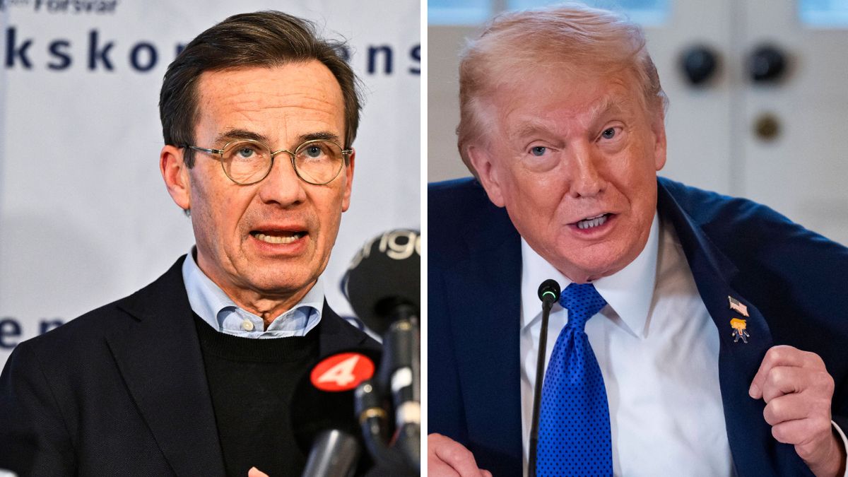 Ulf Kristersson / Donald Trump