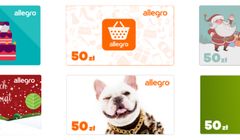 Allegro wprowadza karty podarunkowe