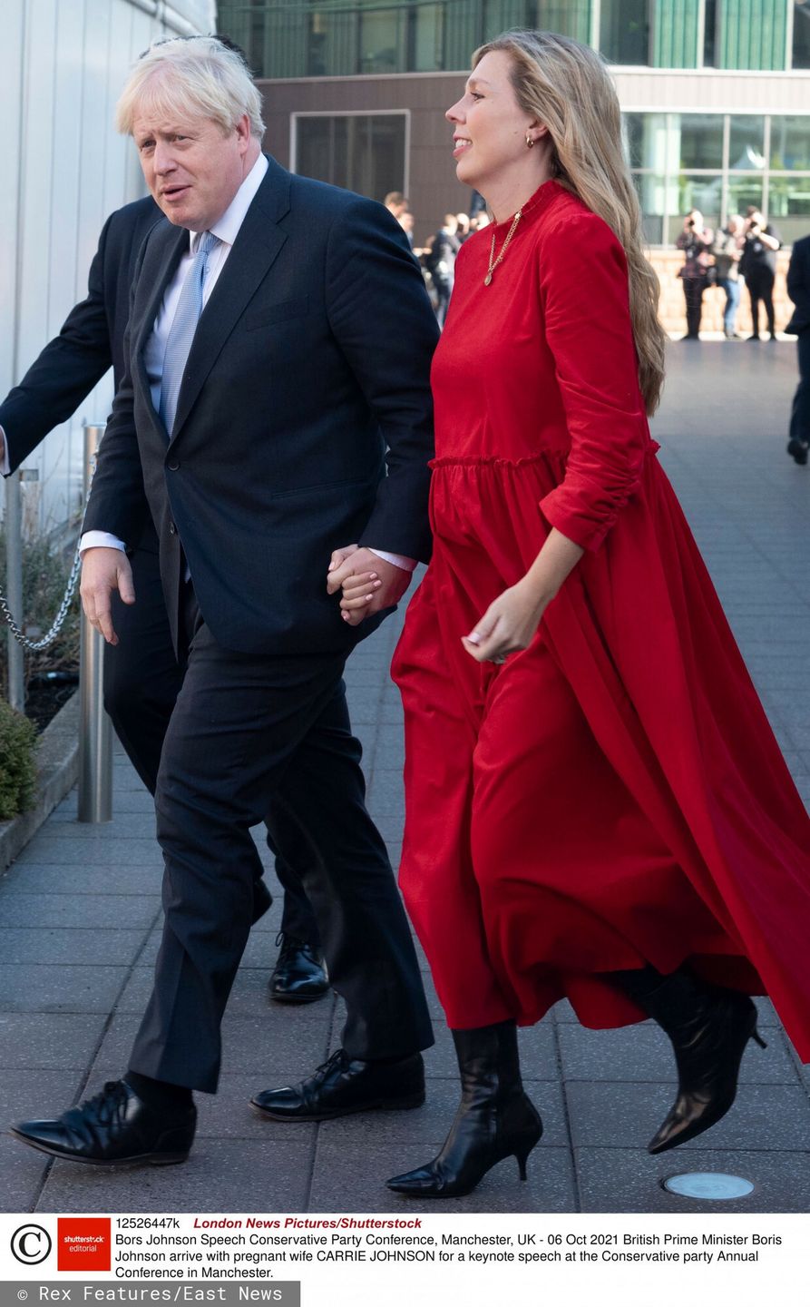 Żona Borisa Johnsona jest w zaawansowanej ciąży
