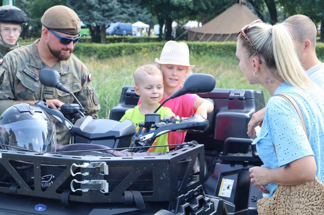 Rydzyna: Piknik militarny w zamku. Mnóstwo atrakcji