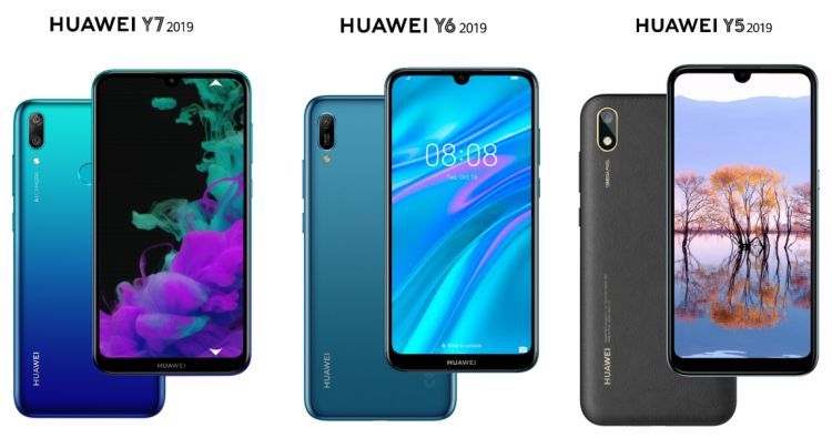 Huawei Y7 2019, Y6 2019 i Y5 2019 oficjalnie. Oto budżetowe nowości giganta 2