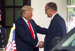 Merz w Białym Domu. Przywiózł Trumpowi prezent