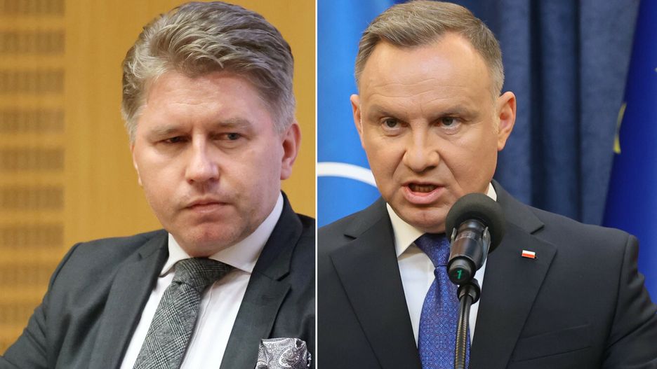 Prof. Marcin Matczak i prezydent Andrzej Duda