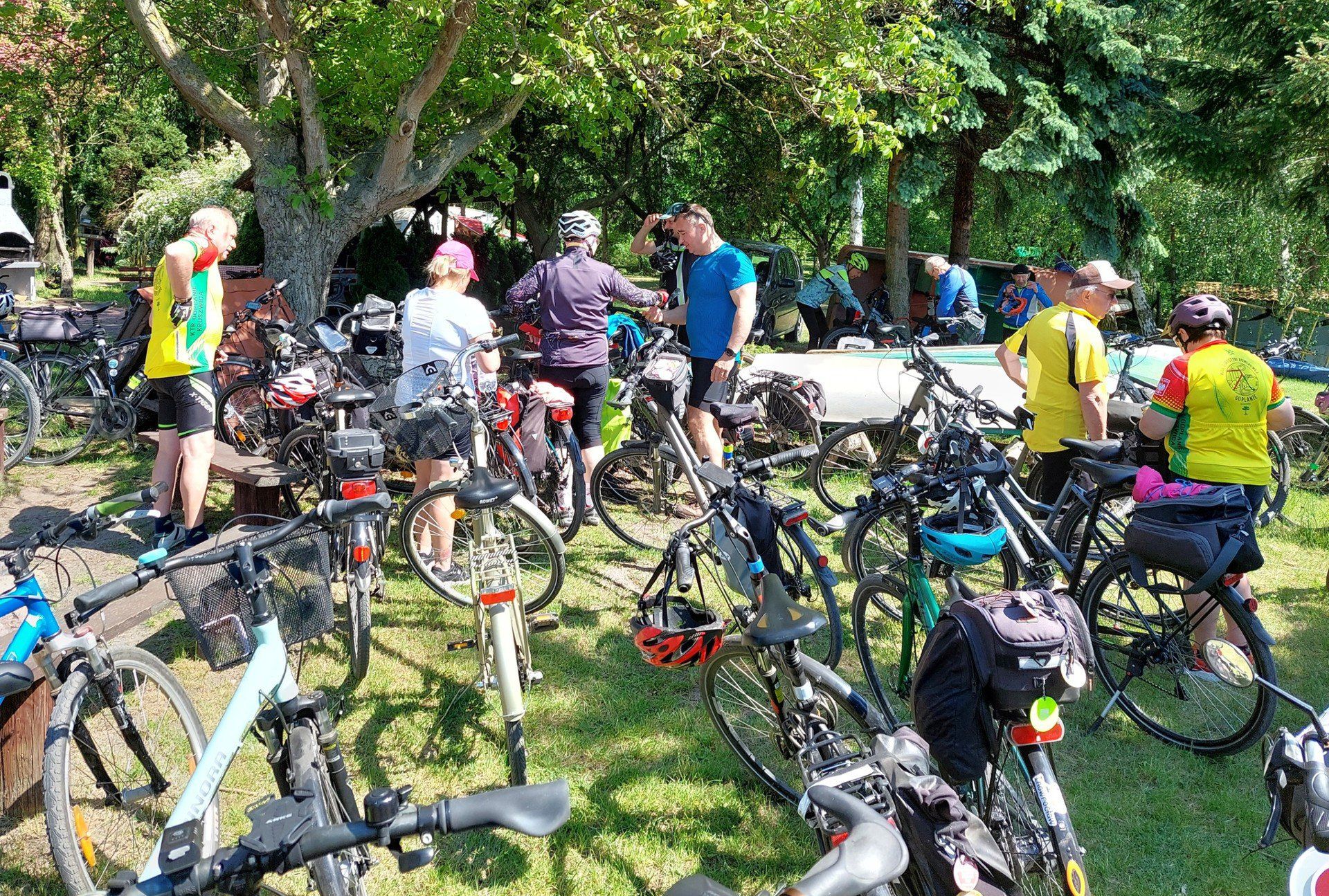 Nim cykliści wyruszą 19 lipca na trasę rajdu „55 kilometrów na 55-lecie Komisji Turystyki Kolarskiej PTTK Kruszwica”, wezmą udział w rejsie statkiem Rusałka po jez. Gopło