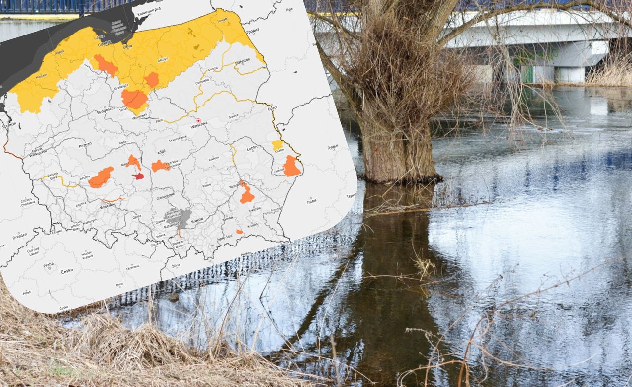 Ostrzeżenia IMGW. W prognozach alerty najwyższego stopnia