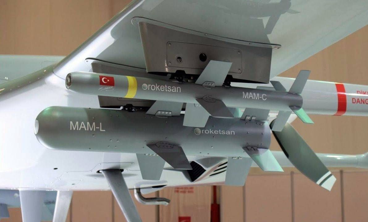 Pociski kierowane MAM-C i MAM-L, w które będą uzbrojone polskie drony Bayraktar TB2