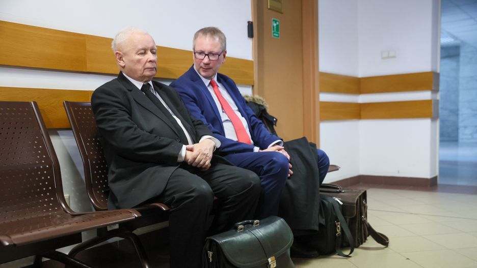 Jaros�aw Kaczy�ski
Leszek Szyma�ski
Brejza, Kaczy�ski, pis, polityk, polityka, proces, rozprawa, S�d, s�dzie, sprawa