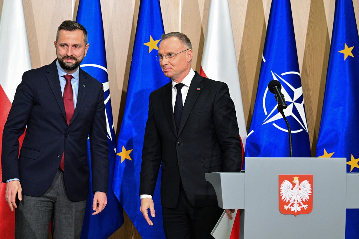 Andrzej Duda wierzy w zapewnienia Władysława Kosiniaka-Kamysza w sprawie wydatków na obronność w kolejnych latach