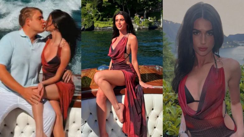 Roksana Węgiel i Kevin Mglej migdalą się na pokładzie łodzi