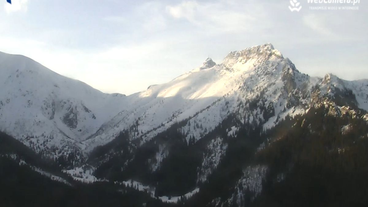 Widok na zachodnią część Tatr