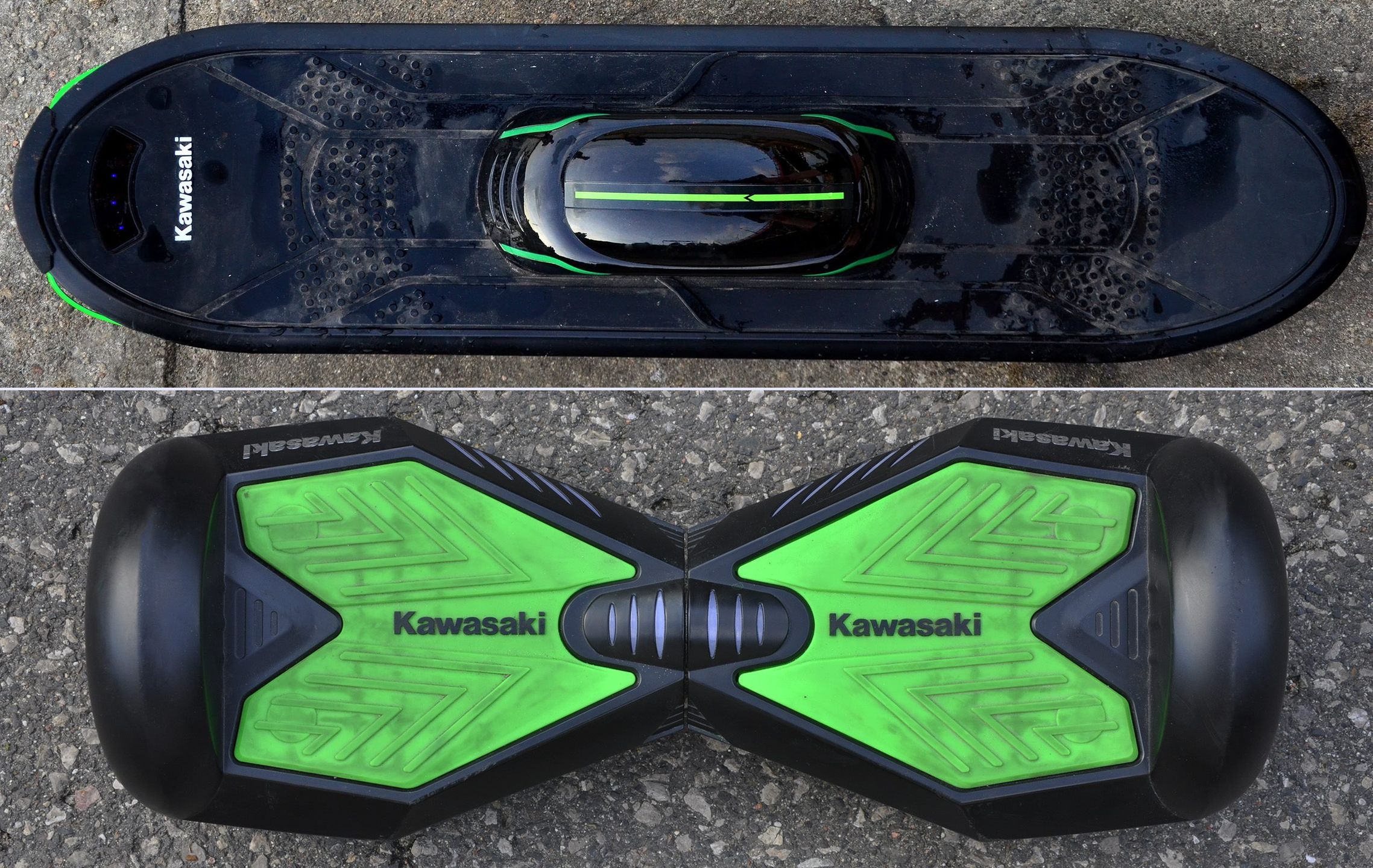 Surfboard vs Balance Scooter. Porównanie desek Kawasaki 7