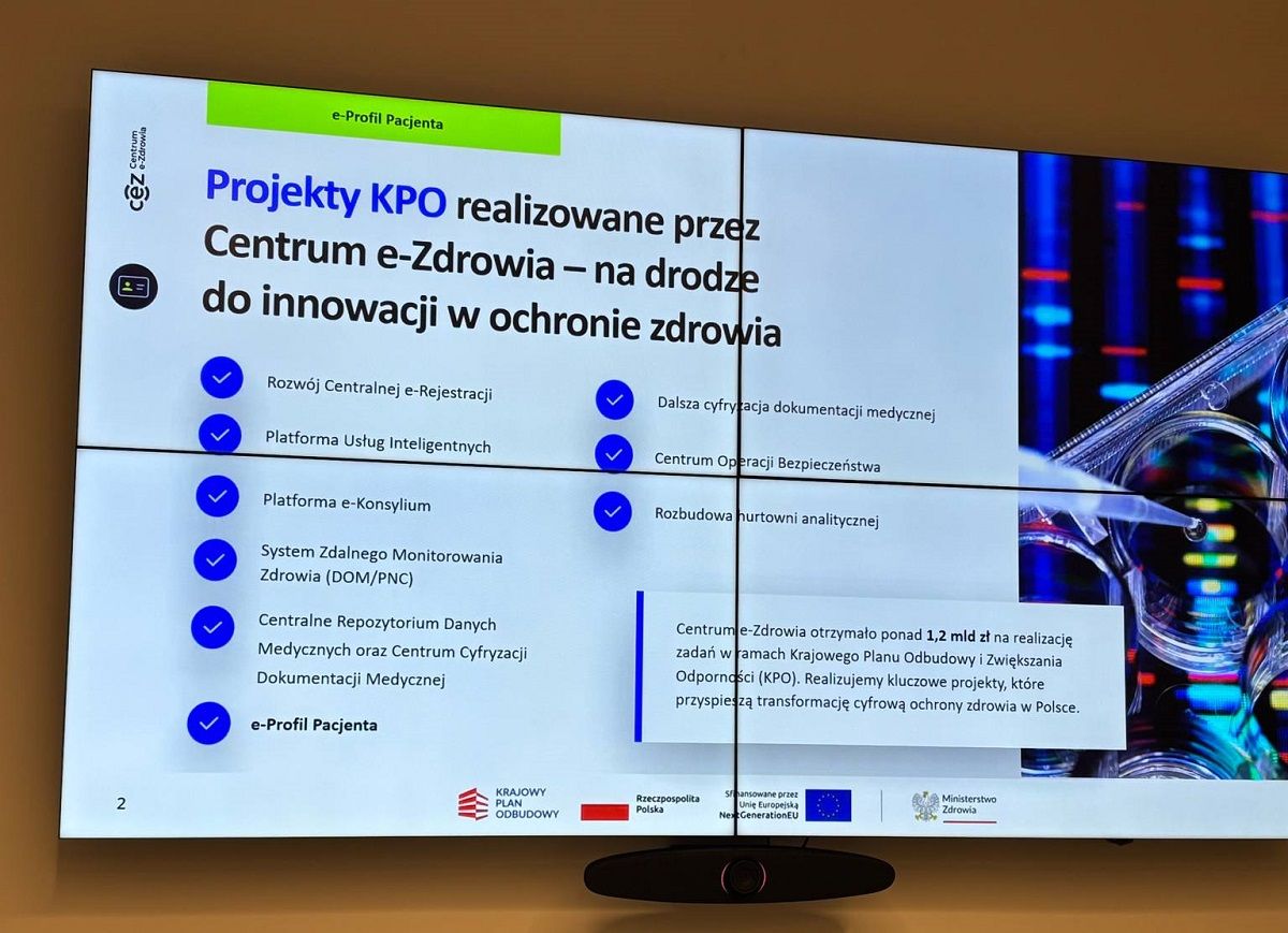 Konferencja w sprawie projektów KPO