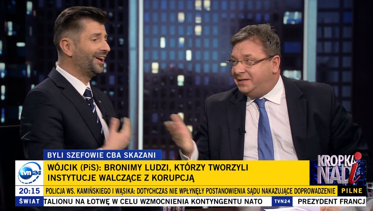 Kłótnia w TVN24