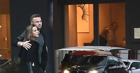Artur i Sara Boruc razem na obiedzie