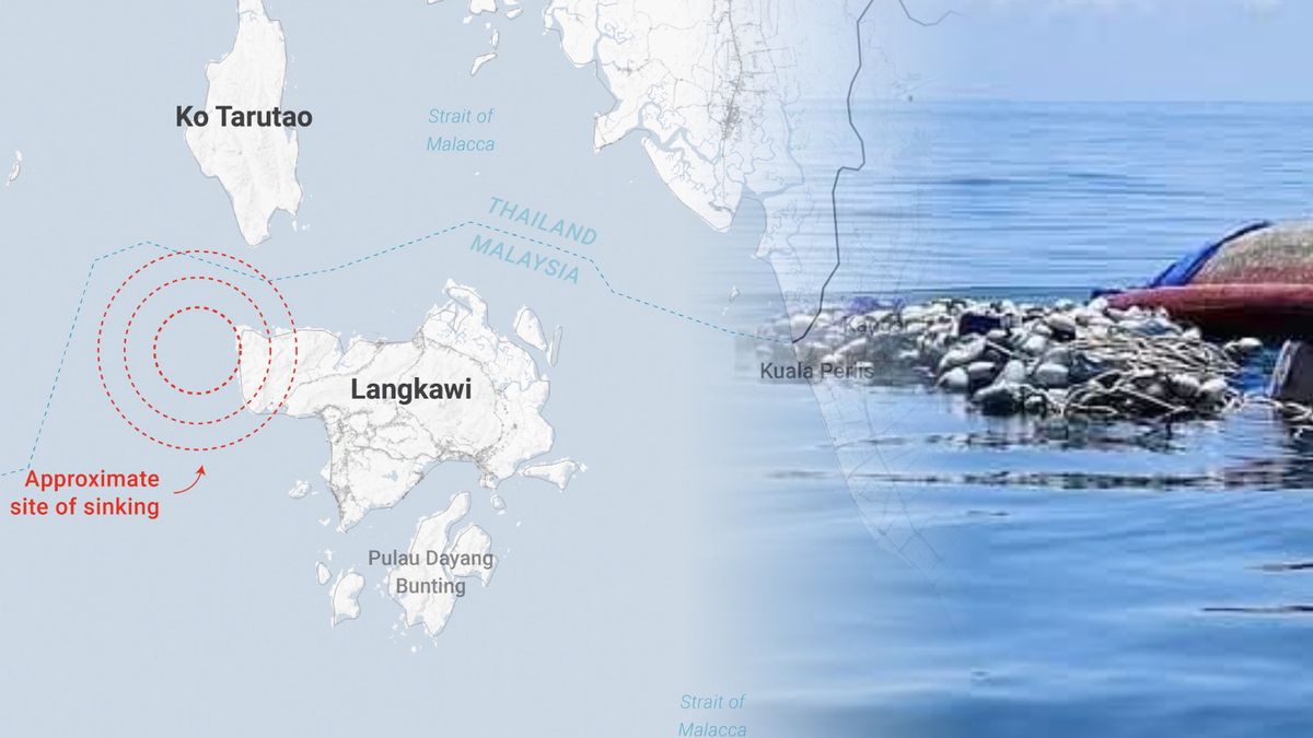 Co najmniej 250 osób zaginionych na Morzu Andamańskim