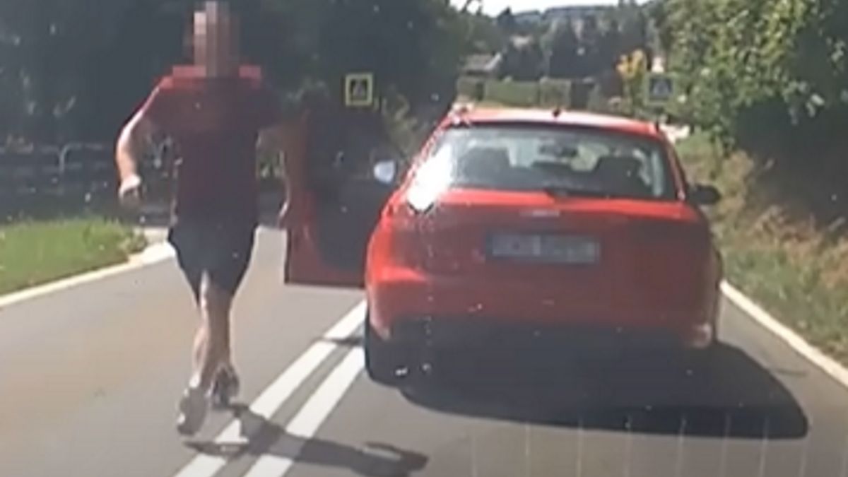 Kierowca Audi wpadł w szał