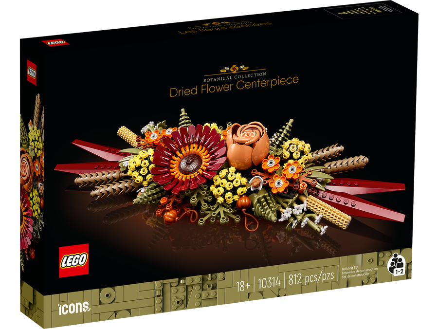 Zestaw LEGO Stroik z suszonych kwiatów 10314
