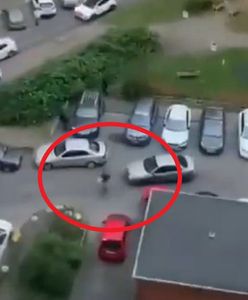 Desperacka ucieczka Rosjanina. Wszystko się nagrało