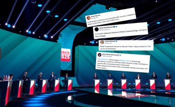 "Obrywa na własnym boisku". Tak wypadli kandydaci. Komentarze