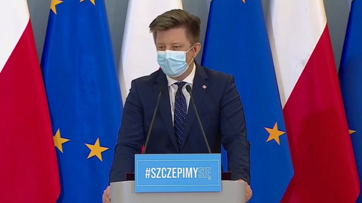 Michał Dworczyk wziął udział w konferencji prasowej na temat pandemii koronawirusa w Polsce. Poruszył także temat szczepionek na COVID-19