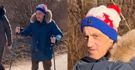 Tomasz Jakubiak stawia sobie kolejne wyzwania w chorobie: "Zobaczcie, wszedłem pod górkę..."