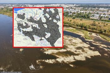 Susza hydrologiczna postępuje. Ostrzeżenia w niemal połowie kraju
