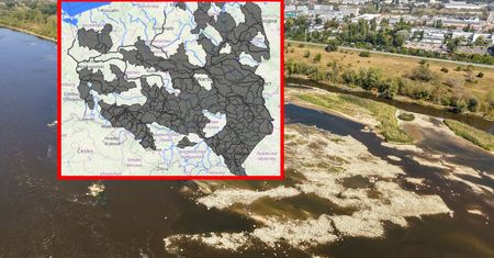 Susza hydrologiczna postępuje. Ostrzeżenia w niemal połowie kraju
