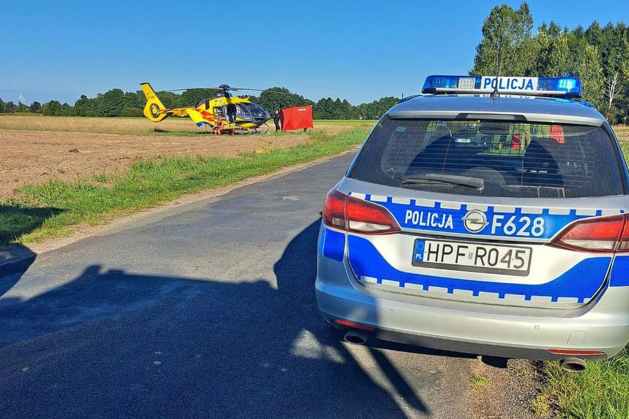 Śmiertelny wypadek z udziałem motocyklisty. Nie żyje 29-latek