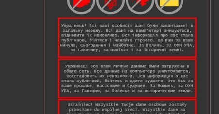 Zhakowali ukraińskie strony rządowe. Próbowali "przypiąć" atak Polakom