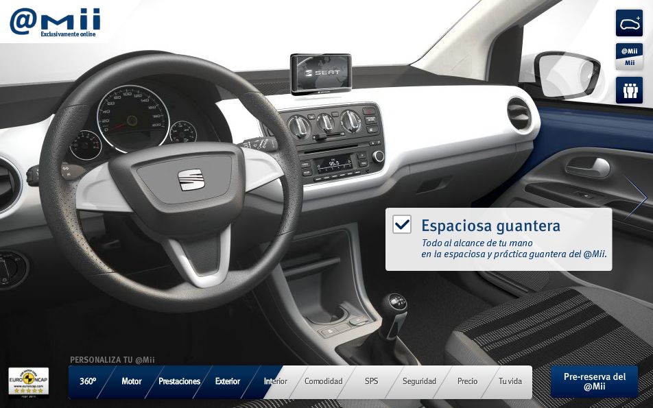 Seat @Mii - zdjęcie z konfiguratora auta