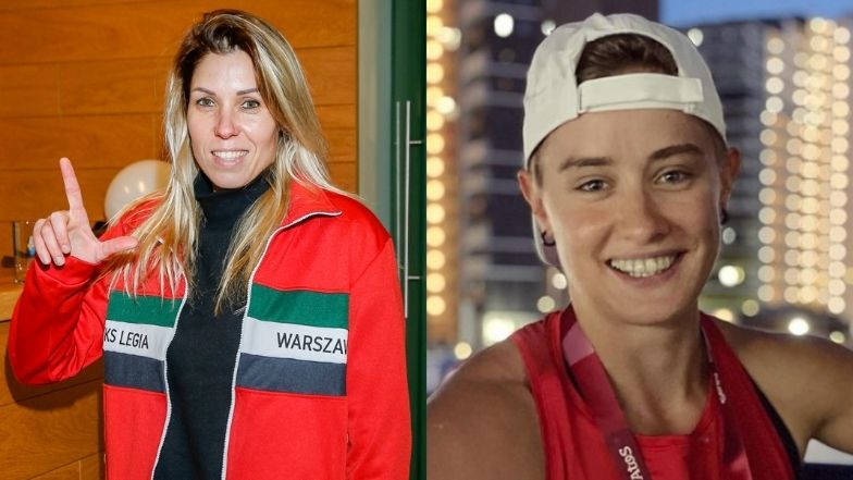 Tokio 2020. Zofia Klepacka pozuje z Katarzyną Zillmann